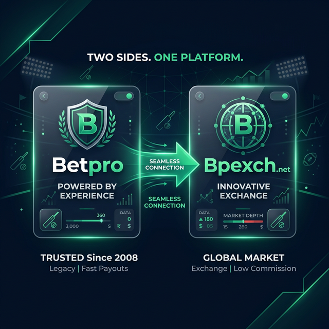 Betpro and Bpexch - Same Trusted Platform